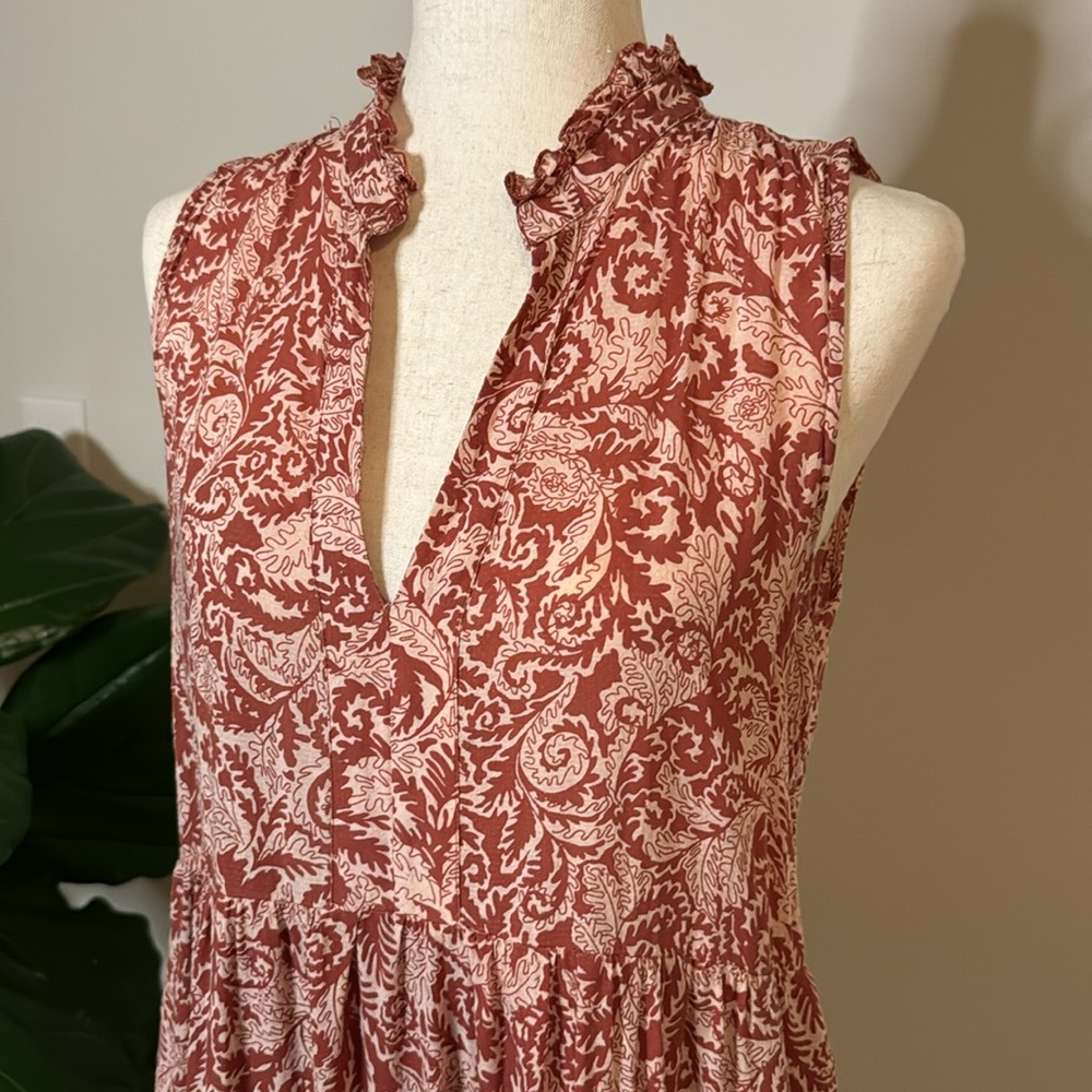 Maeve for Anthropologie Sz S Maxi Dress Paisley